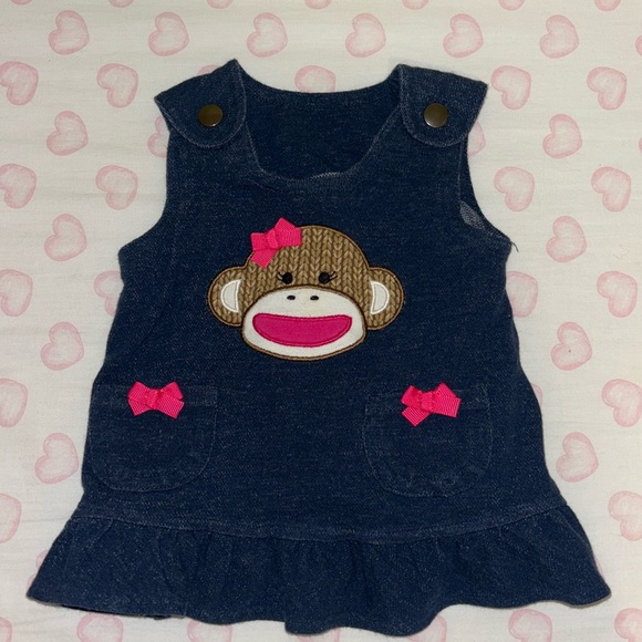 Baby starters monkey dress 3M - Picture 1 of 4
